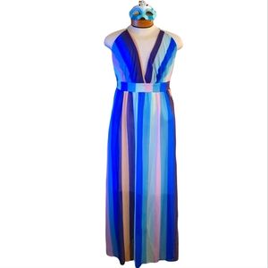 🆕️🚫🏷 Flowy Wide Striped Dress 🆕️🚫🏷